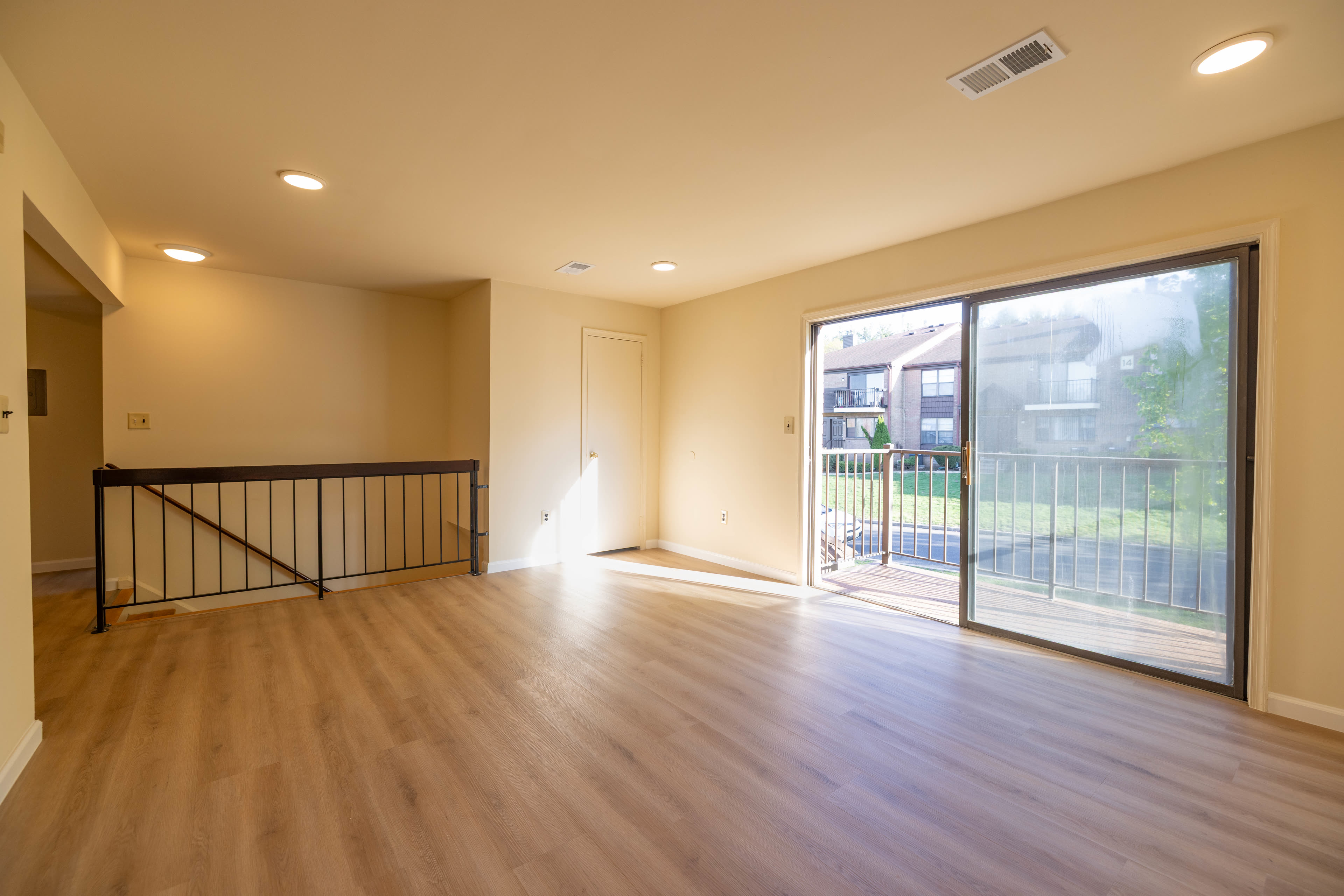 Spacious Brooklawn Gardens living room