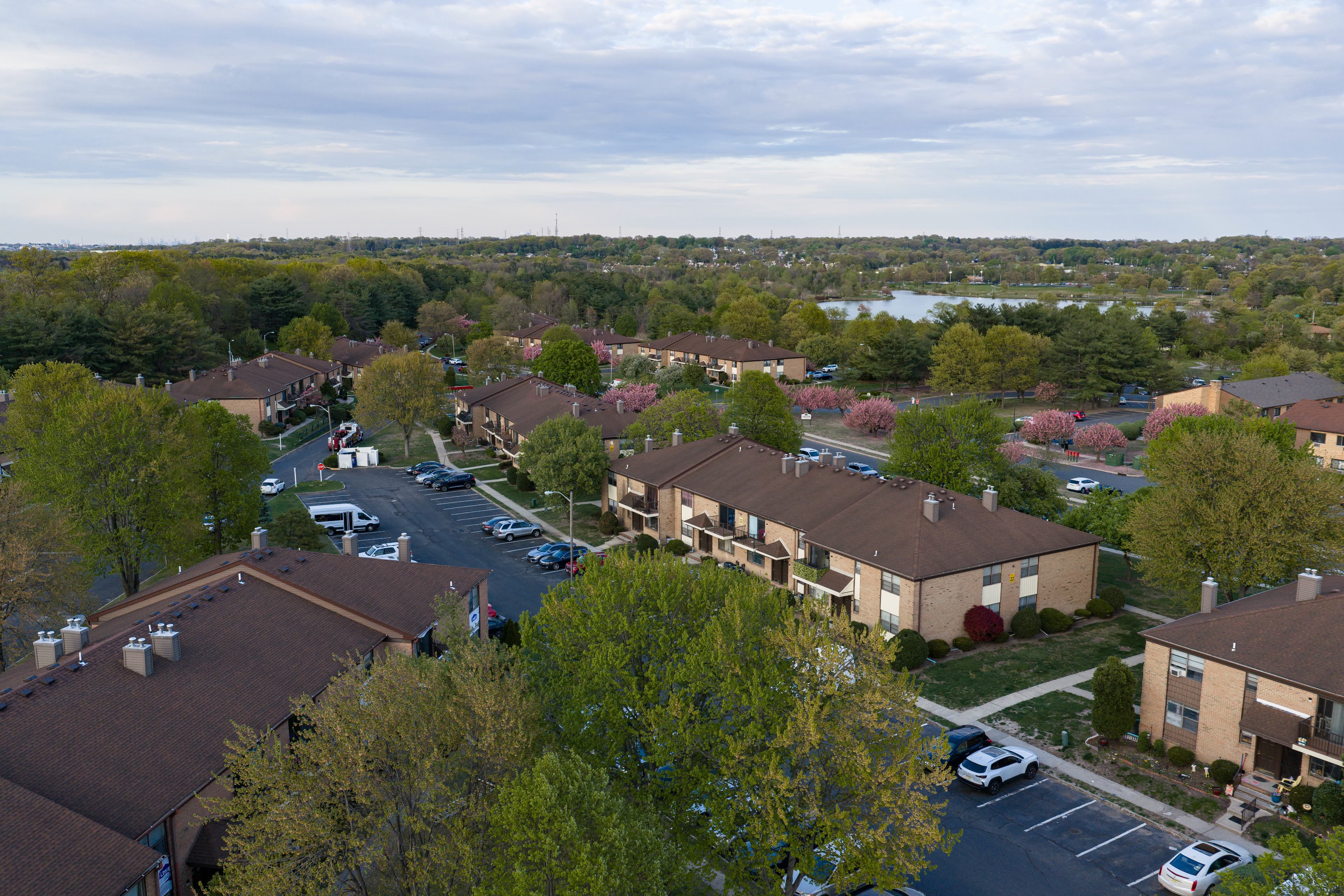 Brooklawn Gardens community aerial view